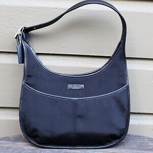 Coach Vintage - Ergo Neo Pocket Zip in Black with Nickel Hardware, Mexico 1998